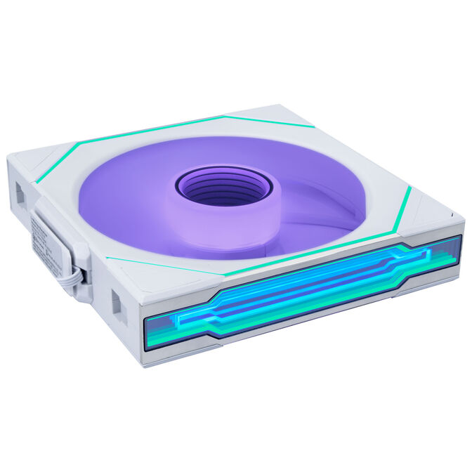 Ventilador Lian Li UNI FAN SL140 Infinity Wireless RGB Reverse Blade PWM Blanco 140mm image number 0