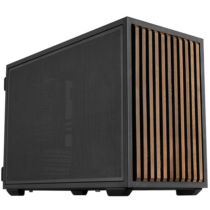 Caja Micro-ATX Lian Li x Dan Cases B4 Negra Madera image number 0