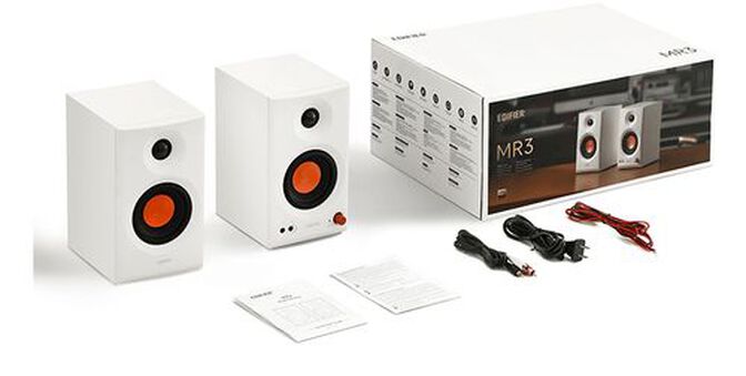 Altavoces Edifier MR3 Studio 2.0 36W Bluetooth Blancas image number 2
