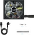 Fuente Alimentación Tooq Xtreme Gaming Energy II 700W 80+ Bronze c/LED image number null