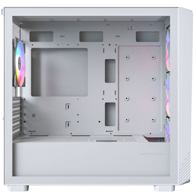 Caixa Micro-ATX Montech X5M ARGB Branco image number 2