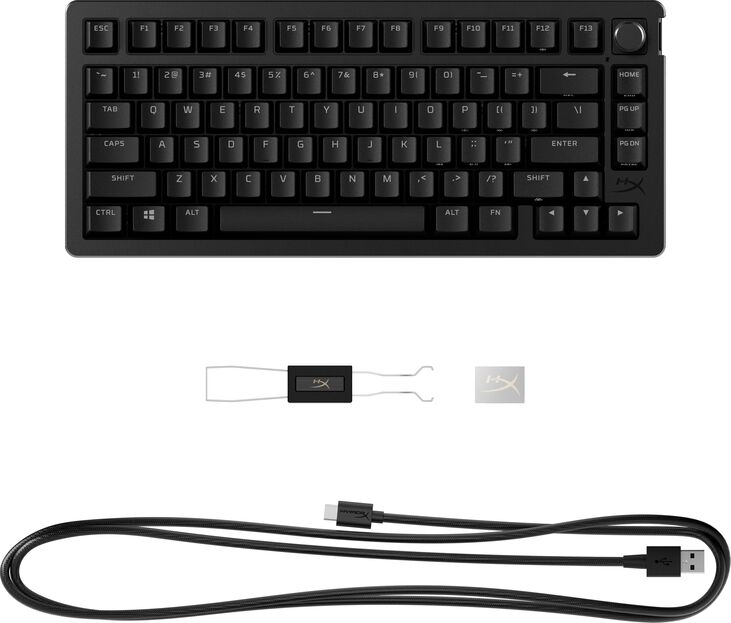 Teclado Mec&acirc;nico HyperX Rising Gaming 75% (US) image number 1