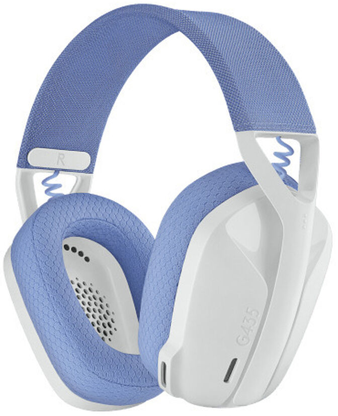 Auriculares Logitech G Series G435 Lightspeed Wireless Blanco/Azul image number 0