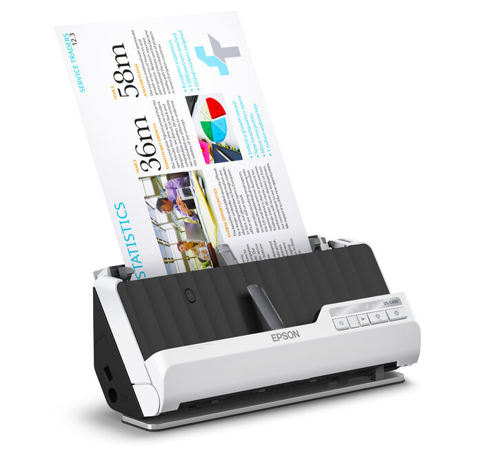 Escáner de Documentos Epson WorkForce DS-C490 image number 3