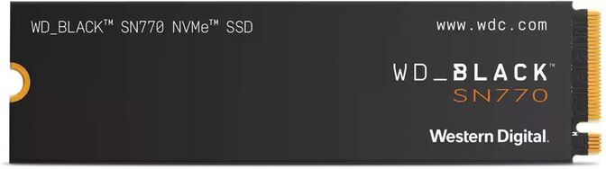 Disco SSD Western Digital Black SN770 2TB Gen4 M.2 NVMe (5150/4850MB/s) image number 0
