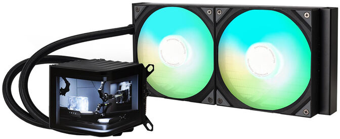 Water Cooler CPU TRYX Panorama 280 ARGB Negro image number 1