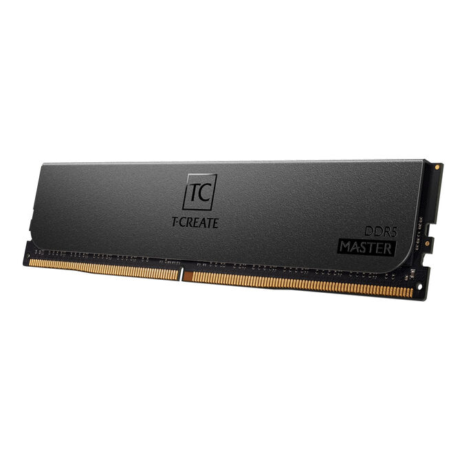 Team Group Kit 64GB (4 x 16GB) DDR5 RDIMM 6400MHz T-Create Master Preto CL32 image number 1
