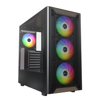 Caja ATX Montech XR RGB Vidrio Templado Negro/Madera