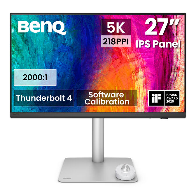 Monitor BenQ Creative Pro 27" PD2730S IPS 5K 60Hz 5ms Thunderbolt 4 DisplayHDR 400 image number 0