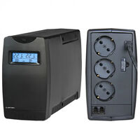 UPS Sitten Interactiva FT-800LD 800VA/480W con 3 Tomas Schuko y LCD