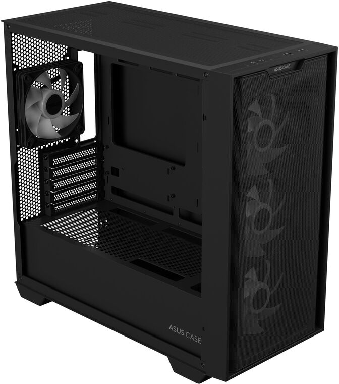 Torre Micro-ATX Asus A21 Plus ARGB Preta image number 7