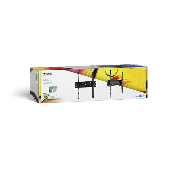 Soporte de Pared Tooq Tilt 32" a 55" Max. 40kg Negro image number 10