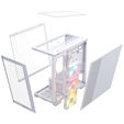 Torre Micro-ATX Corsair 2800X RS-R ARGB Blanco Cristal Templado image number null
