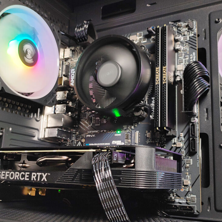 Ordenador King Mod Limited-PC Ryzen 5 7500F 32GB DDR5 1TB RTX 4060 WiFi W11 image number 6