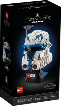 LEGO Star Wars: Casco del Capit&aacute;n Rex, 854 Piezas (75349)