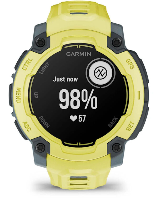 Smartwatch Garmin Instinct E 45mm Amarelo image number 8
