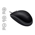 Rat&oacute;n Logitech B110 Silent 1000DPI Negro image number null
