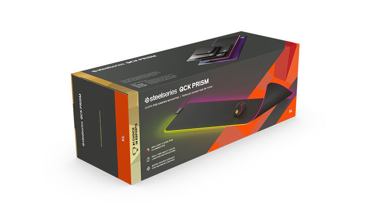 Alfombrilla SteelSeries QcK Prism Cloth RGB - XL image number 2