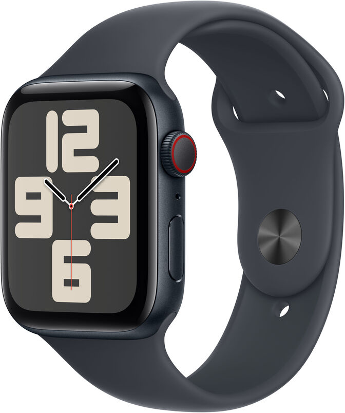 Smartwatch Apple Watch SE (2024) GPS + Cellular 44mm Aluminio Medianoche c/ Correa Deportiva Medianoche - M/L image number 0