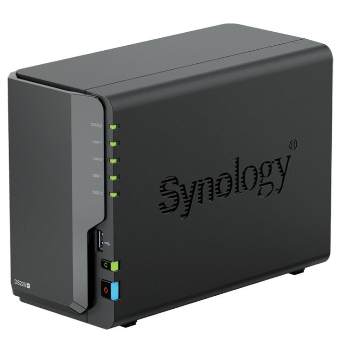 NAS Synology Disk Station DS225+ - 2 Ba&iacute;as -2.0GHz-2.7GHz 4-core - 2GB RAM image number 1