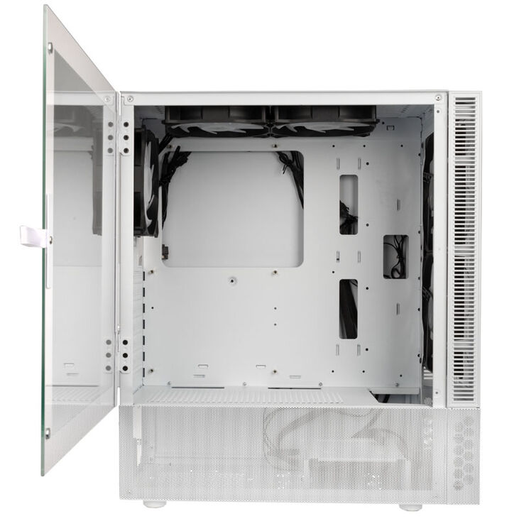 Caja ATX Kolink Observatory MX Glass ARGB Blanco image number 1