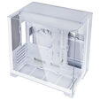 Caja Micro-ATX Lian Li O11 Vision-M Blanco image number null