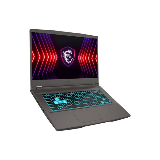 MSI Thin A15 B7VE-082XPT AMD Ryzen&trade; 7 7735HS Port&aacute;til 39,6 cm (15.6") Full HD 16 GB DDR5-SDRAM 512 GB SSD NVIDIA GeForce RTX 4050 Wi-Fi 6E (802.11ax) Gris image number 2