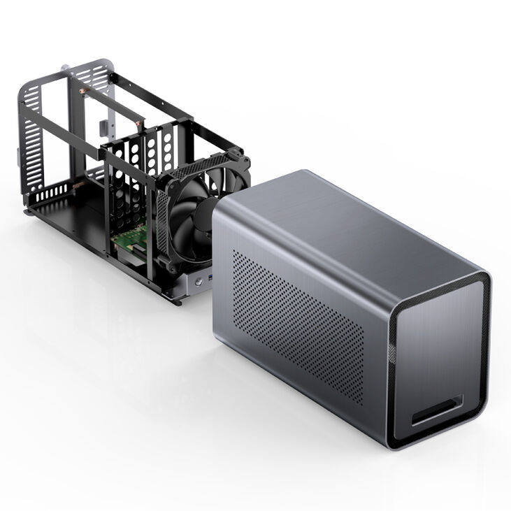 Caja Mini-ITX Jonsbo N1 Cinzenta image number 13