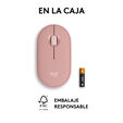 Rat&oacute;n Logitech Pebble 2 M350s Bluetooth Rosa image number null