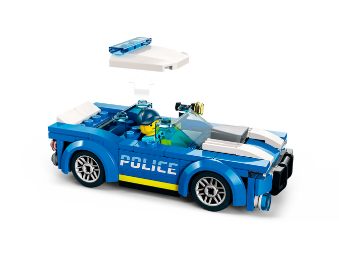 LEGO City: Coche de Polic&iacute;a, 94 Piezas (60312) image number 4
