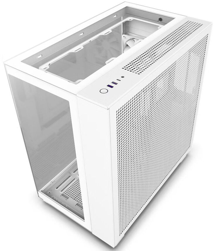 Torre ATX NZXT H9 Elite Blanca Cristal Templado image number 7