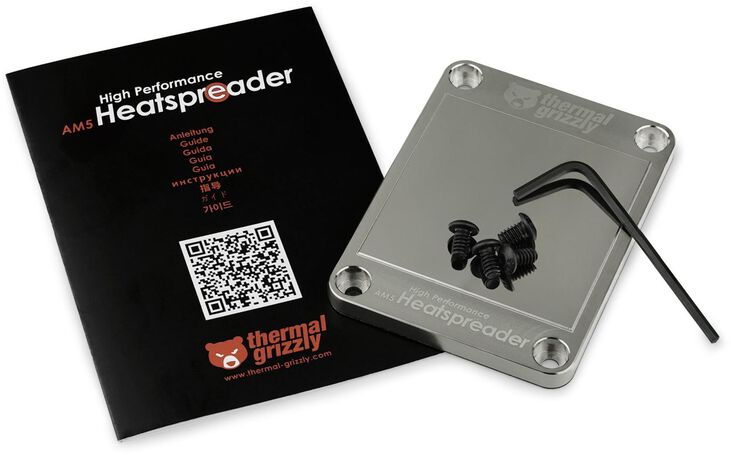 Heatspreader Thermal Grizzly de alto rendimiento para AM5 image number 7
