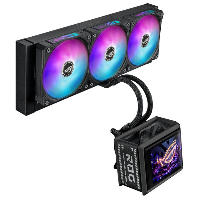 Refrigeraci&oacute;n Liquida CPU ASUS ROG Ryuo IV SLC 360mm ARGB Negro image number 2
