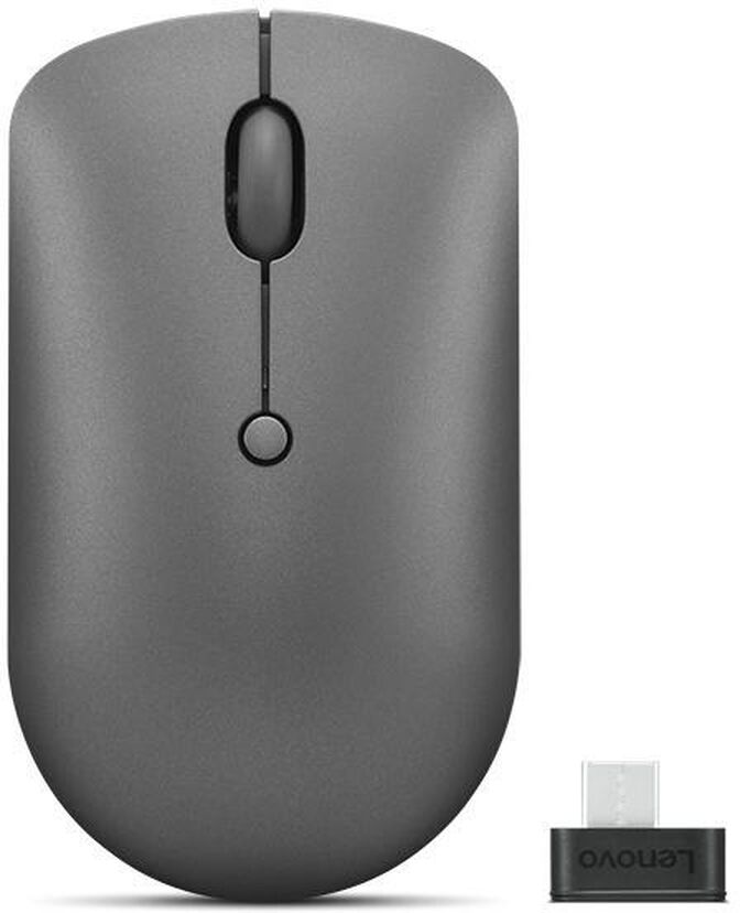 Rat&oacute;n Lenovo 540 Compact USB-C Wireless Cinza image number 2