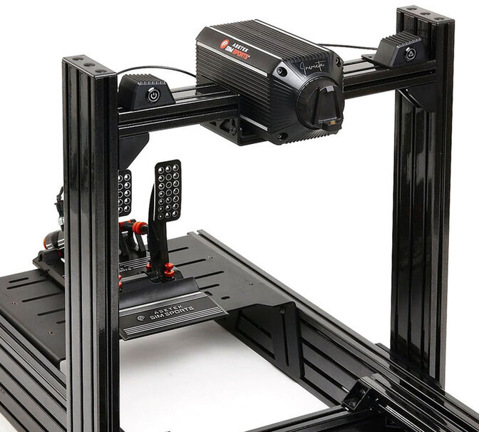 Base de volante Asetek SimSports con soporte frontal y inclinaci&oacute;n image number 1