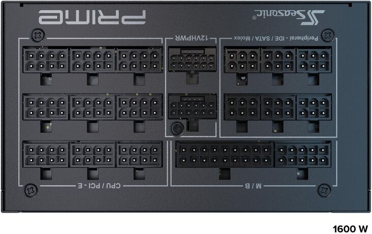 Fuente Modular Seasonic PRIME PX 1600W 80+ Platinum ATX3.0 image number 8