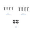 Soporte de Pared Tooq 23" a 55" Max. 30kg Negro image number null