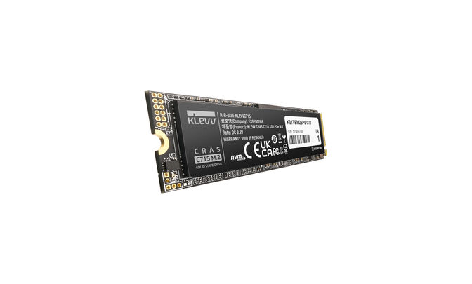 SSD KLEVV CRAS C715 Gen3 1TB M.2 NVMe 2280 (3200/2000MB/s) image number 8