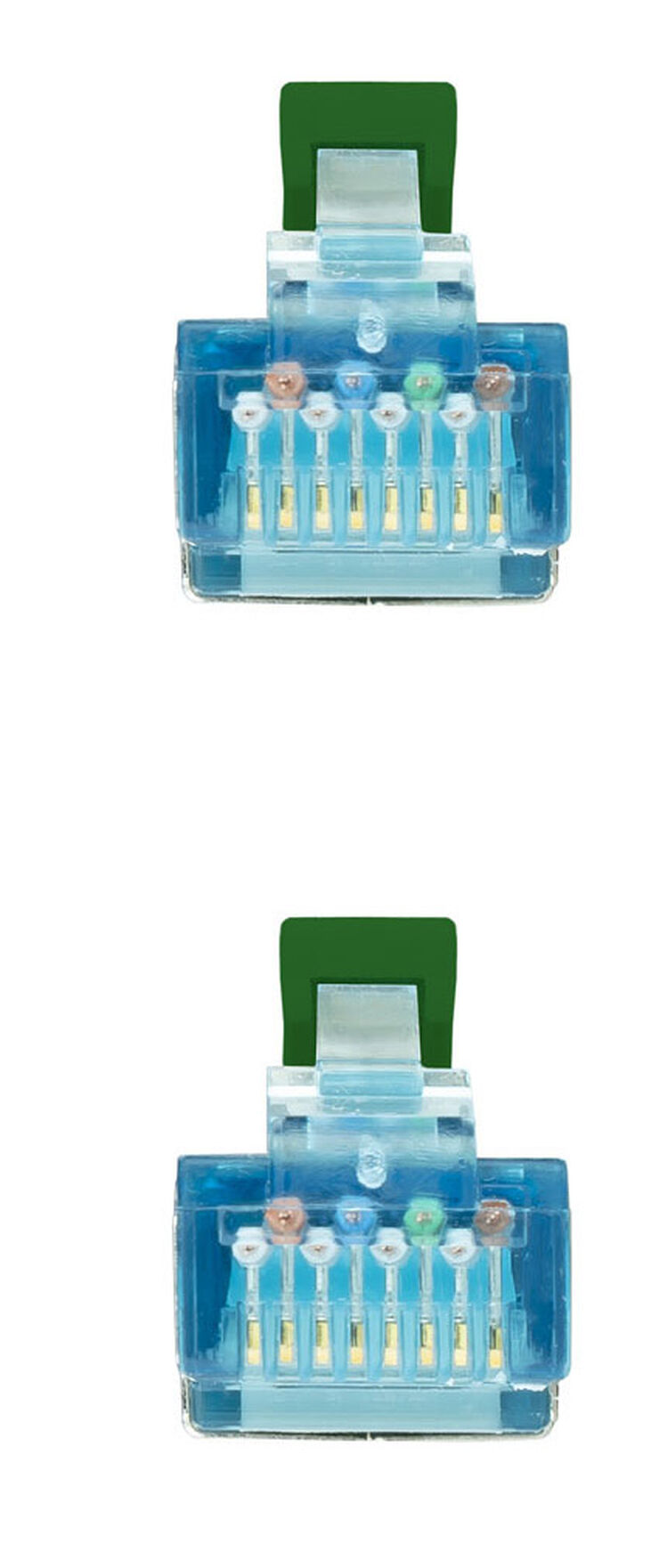 Cable de Red NanoCable RJ45 LSZH CAT.7 600MHZ SFTP AWG26 25 CM Verde image number 2