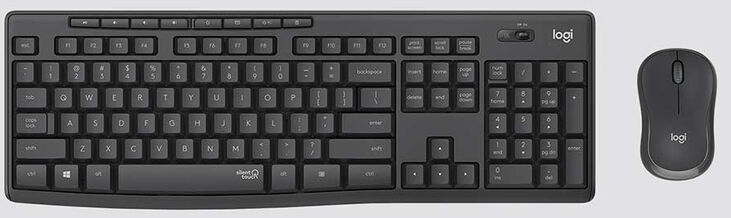 Teclado + Ratón Logitech MK295 Silent Wireless (PT) image number 0