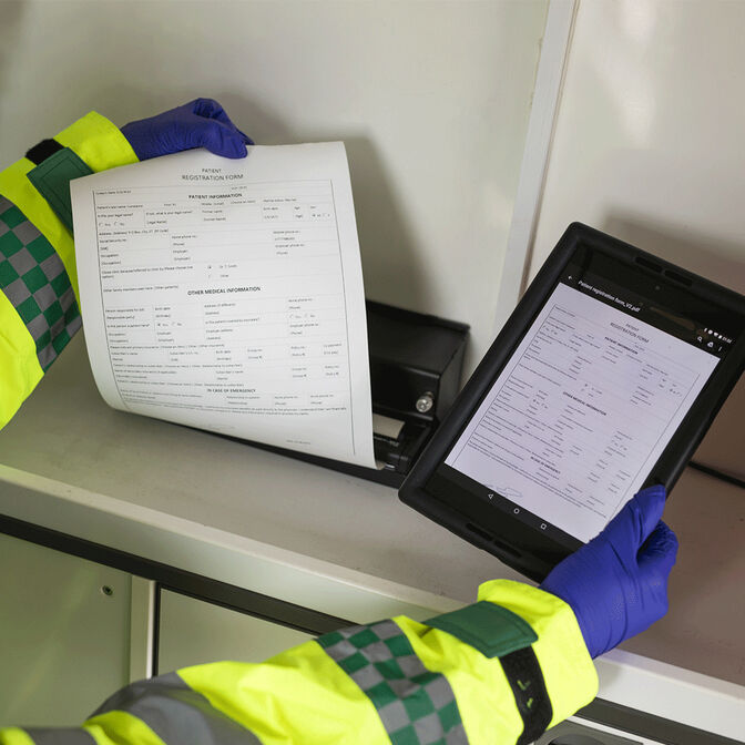 Impresora Port&aacute;til Brother PJ-862 T&eacute;rmica A4 USB Bluetooth image number 2