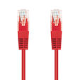 Cable de Red NanoCable RJ45 CAT.6 UTP AWG24 30 CM Rojo image number null