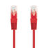 Cable de Red NanoCable RJ45 CAT.6 UTP AWG24 30 CM Rojo image number null