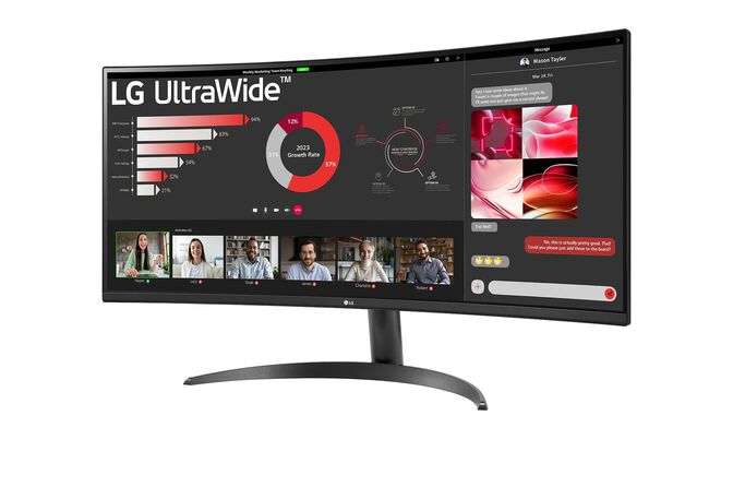 Monitor Curvo LG UltraWide 34" 34WR50QK-B VA UWQHD 100Hz 5ms sRGB99% image number 1