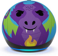 Altavoz Inteligente Amazon Echo Dot Kids (5.&ordf; Generaci&oacute;n) Alexa Morado