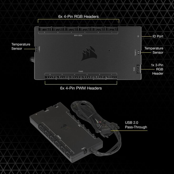 Controladora Corsair iCUE Commander CORE XT image number 4