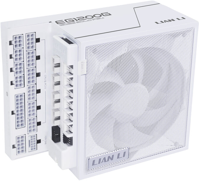 Fuente Modular Lian Li Edge 1200W 80+ Gold Blanca image number 1