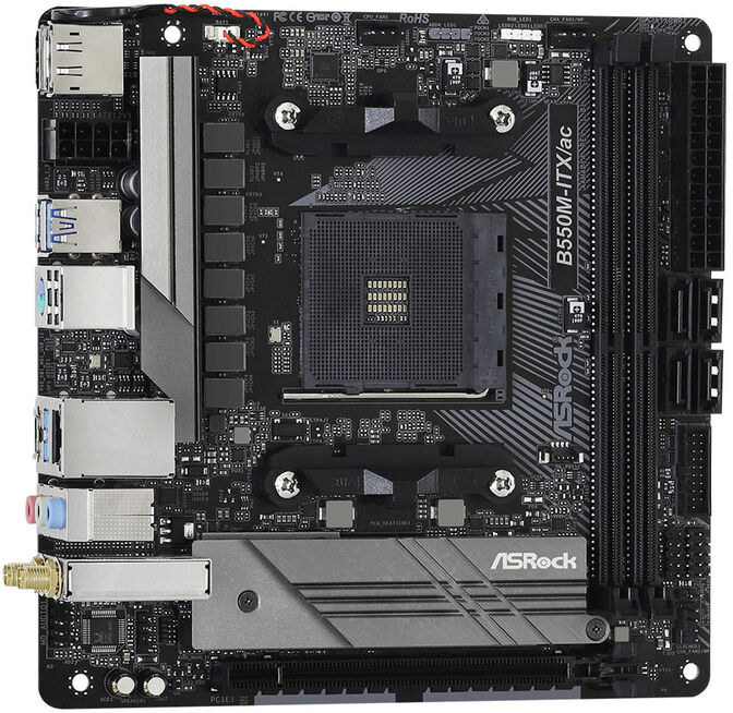 Placa Base ASRock B550M-ITX/ac image number 3