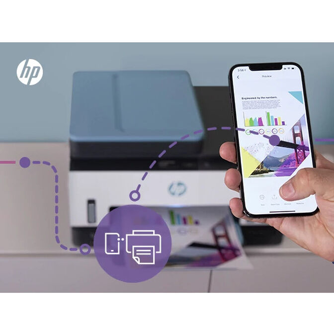 Impresora Multifunci&oacute;n de Inyecci&oacute;n de Tinta HP Smart Tank 7606 Todo-en-Uno image number 4