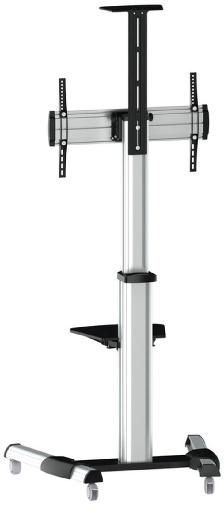 Soporte Móvel Tooq Tilt Rotação 90º Ajustable 37" a 70" Max. 50kg Negro image number 1
